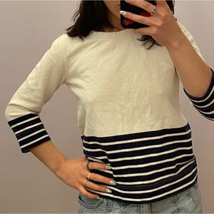 j. crew long sleeve stop, size extra small